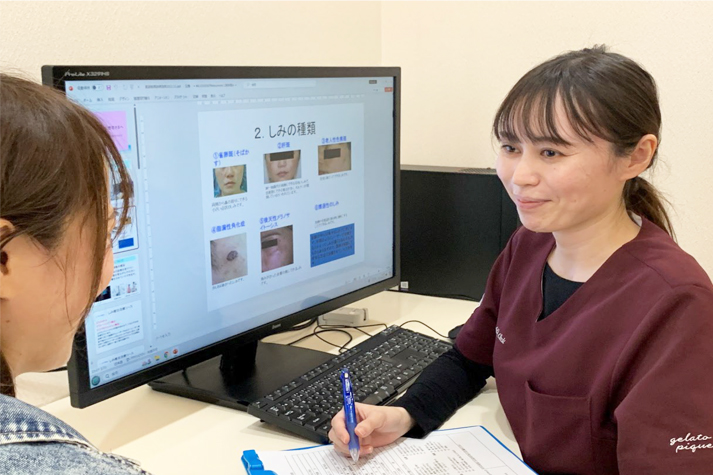 問診の様子